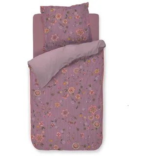 Pip Studio Flores Bailando Bettwäsche Purple 135x200cm (1 Set)