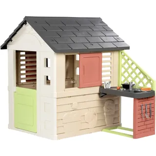 Smoby Spielhaus Smoby Life Natur mit Küche Multicolor
