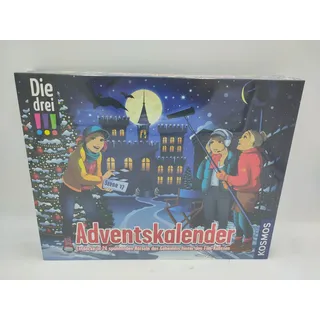 Kosmos DIE DREI !!! Adventskalender 2021, Spionage, 8 Jahr(e) - Schwarz