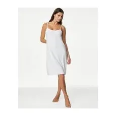 Womens M&S Collection Unterkleid mit Cool ComfortTM und FlexifitTM (36-89 cm) - White, White, UK 22 (EU 50)