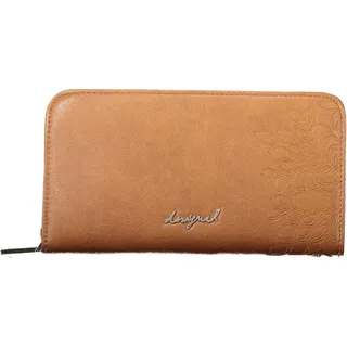 Desigual Damen Geldboerse aus Polyurethan in Braun 26SAYP21_MA6011 - Braun