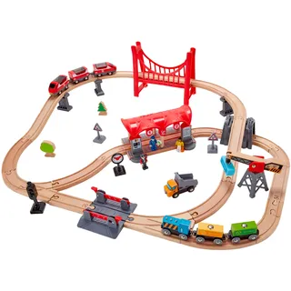 HaPe Eisenbahn-Set Verkehrsreiche Stadt