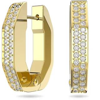 Swarovski Creolen Dextera Vergoldete Weiß 2013796