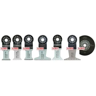 Mps 3900-set 7 Multitool-klinge 7 Einheiten - Black - One Size