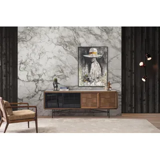 Anrichte Esszimmer Sideboard Kommode Holz Braun Schrank Kommoden - Braun