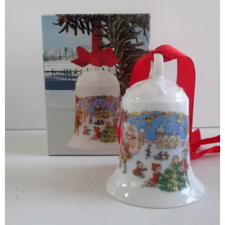 Hutschenreuther - Weihnachtsglocke 1987 - Glocke Porzellan - NEU - OVP - 1. WAHL