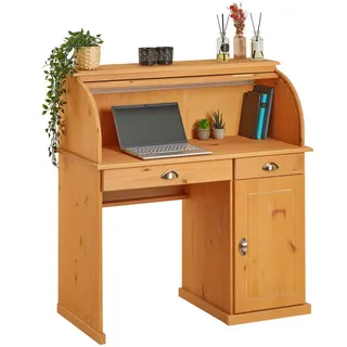 Idimex Sekretär Tom , Kieferfarben, Kieferfarben , Holz , Kiefer , Vintage , 102x113x50 cm , FSC Mix , Büromöbel, Schreibtische, Sekretäre