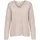 Strickpullover Beige L
