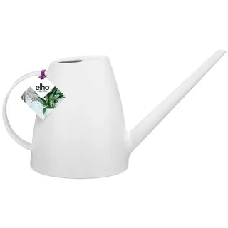 Elho Brussels Giesskanne 33 - Gießkanne für Züchten und Ernten - Ø 33.0 x H 17.0 cm - Weiß/Weiss