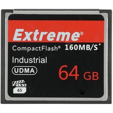 Extreme 64GB Compact Flash Speicherkarte, Original CF Karte für professionelle Fotografen, Videografen, Enthusiasten