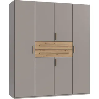 WIMEX Drehtürenschrank Digit 180 x 208 x 58 cm Saharagrau
