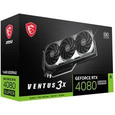 Bild von GeForce RTX 4080 SUPER 16G Ventus 3X OC, 16GB GDDR6X, 2x HDMI, 2x DP (V511-221R)