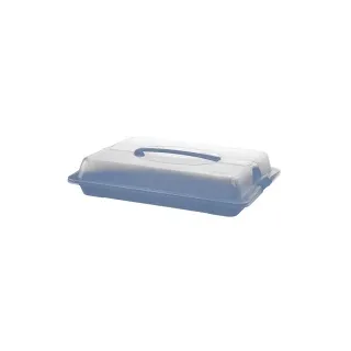 Rotho Partybutler John medium blue, Kuchentransportbox, Blau