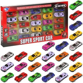 Springs Cars Sportwagen Metallauto-Set 25-teilig