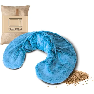 Habibi Plush Premium – 1717 Nacken- und Schulterwärmer ROYAL, mit herausnehmbarem Körnerkissen - zum Erwärmen in der Mikrowelle/Backofen