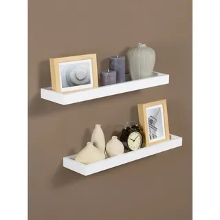 OBI Wandboard Loire Weiß 60 cm x 15 cm x 4 cm