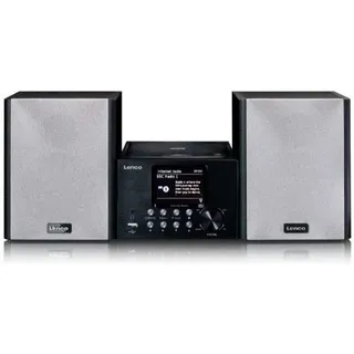 Lenco Mc-250 Micro-hi-fi - Black / Grey