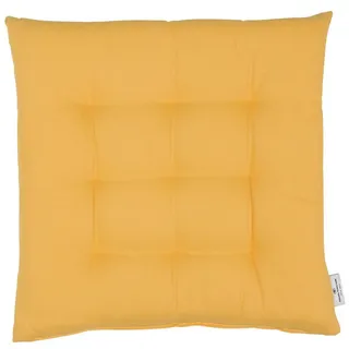Tom Tailor Sitzkissen MIT 9 Punkt-Steppung Dove , Sahara , Textil , 40x5x40 cm , Oeko-Tex® Standard 100 , Heimtextilien, Wohntextilien, Sitzkissen