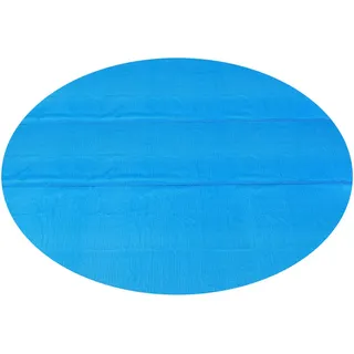 [en.casa] Solarplane rund Blau 549x549 cm