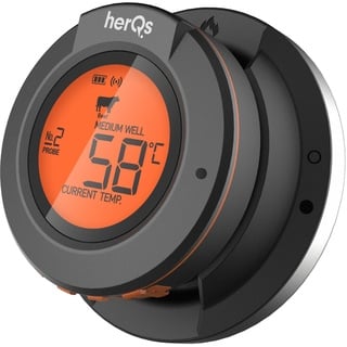 herqs Connected Digital Dome Grillthermometer