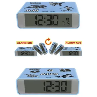 Scout Digi Clock blau