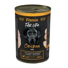 6x400g Vită Dog For Life Fitmin Hrană umedă câini