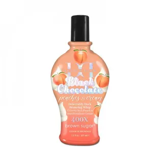 Brauner Zucker doppelt dunkelschwarze Schokoladenpfirsiche & Sahne 221ml