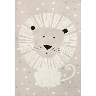 Kinderteppich , Beige , Textil , Tier , rechteckig , 140x200 cm , ISO 9001, Bsci, Oeko-Tex® Standard 100 , für Fußbodenheizung geeignet, in verschiedenen Größen erhältlich, pflegeleicht, leicht zusammenrollbar , Teppiche und Böden, Teppiche, Kinderteppiche