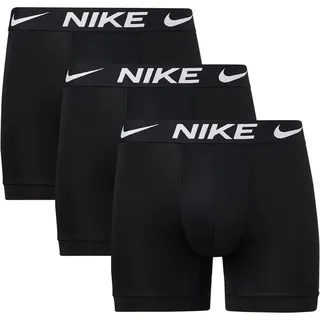 Nike Dri-fit Essential Brief Boxershorts 3 Einheiten - Black / Black / Black - L