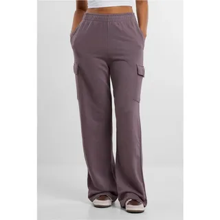 URBAN CLASSICS Ladies Baggy Light Terry Jogginghose - Violet - XS