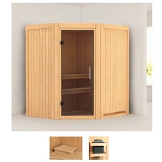 Bild von Sauna »Tomke«, (Set), ohne Ofen beige