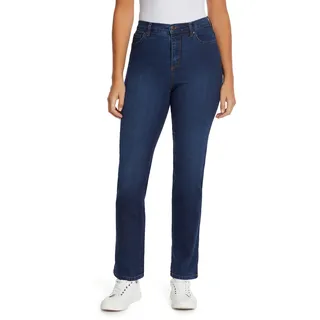 Gloria Vanderbilt Damen Amanda Classic High Rise Tapered Petite Jeans, Scottsdale, 42 Kurz