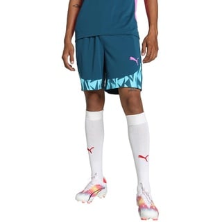 Puma individualFINAL Shorts, Unisex-Erwachsene Gestrickte Shorts, Ocean Tropic-Bright Aqua, 659019