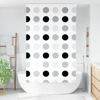 vidaXL Duschrollo mit Kassette 120x240 cm Stoffbreite 116 cm