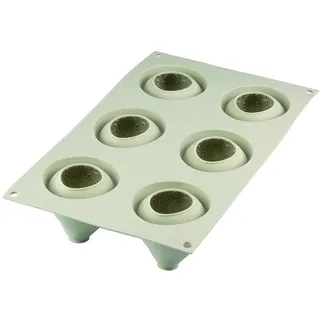 Silikomart 195510 3D-Backform Erdbeere 5,9 x 6,1 cm