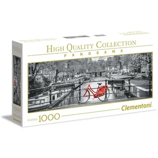 CLEMENTONI Puzzle 1000teile Panorama Amsterdamu 39440