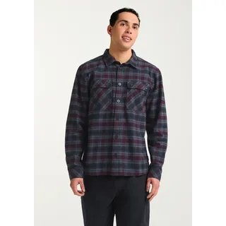 Jack Wolfskin Herren Baja Flannel Hemd (Größe M, blau)