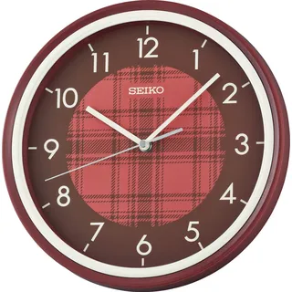 Seiko QHA016R Quarz Wanduhr Rot