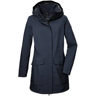 G.I.G.A. DX Damen, Softshell Parka mit abzippbarer Kapuze/Softshelljacke GS 95 WMN SFTSHLL PRK, dunkelnavy, 36, 42711-000