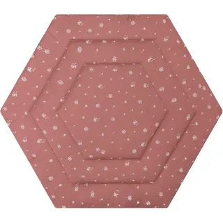 fillikid Laufgittereinlage "6-eck Jersey", rosa
