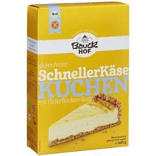 Bauckhof Käsekuchen Backmischung glutenfrei 485 g