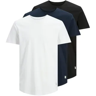 JACK & JONES T-Shirt 3er Pack JJENOA TEE 3PK MP NOOS«, Gr. S