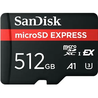 SanDisk Express, Micro-SD Speicherkarte, 512 GB
