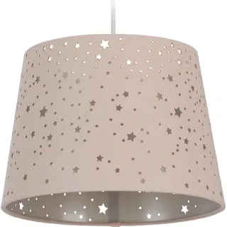 relaxdays Kinderzimmerlampe Sterne - Rosa