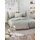 Meran 8684 Grafisch Baumwolle Mint 135 x 200 cm 80 x 80 cm