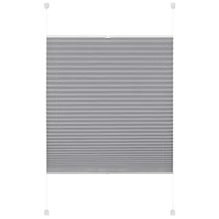 Deco Company Plissee EASYFIX PIA 65 x 130 cm grau
