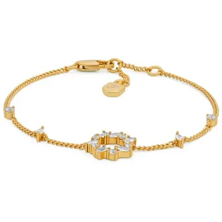 Fossil Ellis Damen Gold-Ton Messing Armband, JA7296710