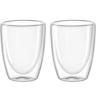 LEONARDO Doppelwandbecher Thermoglas 0,3 l 2 St.