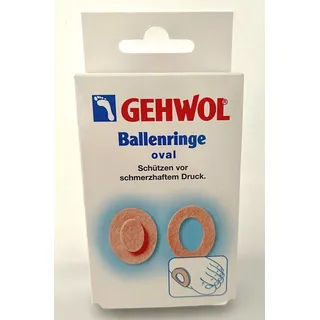 Gehwol Ballenringe oval, 6er, Druckschutz