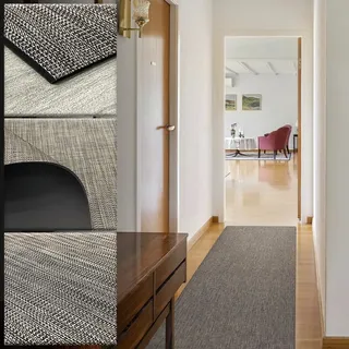 Tadi & Imperio1979 Flurteppich, Vinyl, gewebt, 70 x 200 cm, für den Außenbereich, Küchenteppich, Vinylteppich, Küchenteppich, Wohnzimmerteppich